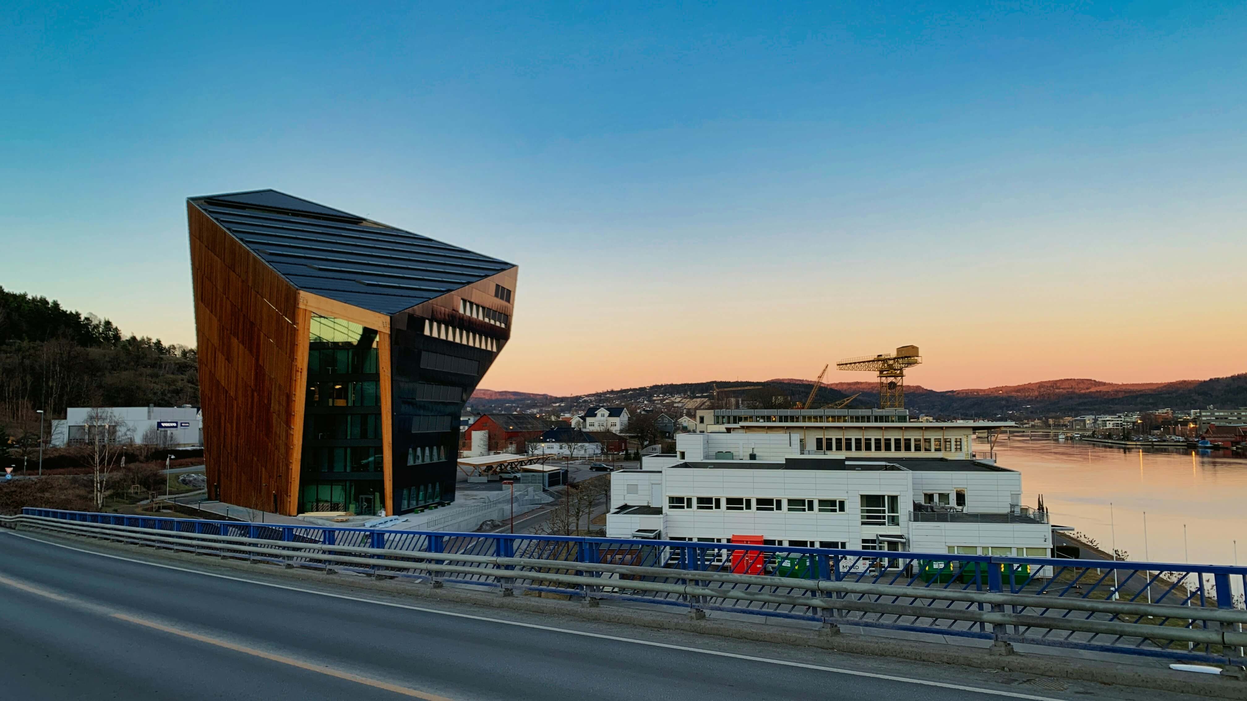 Powerhouse Telemark building, Porsgrunn, Norway