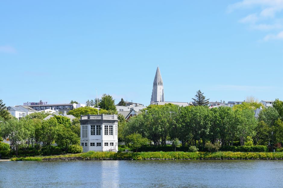 Hljómskálagarður park, Reykjavik, Iceland